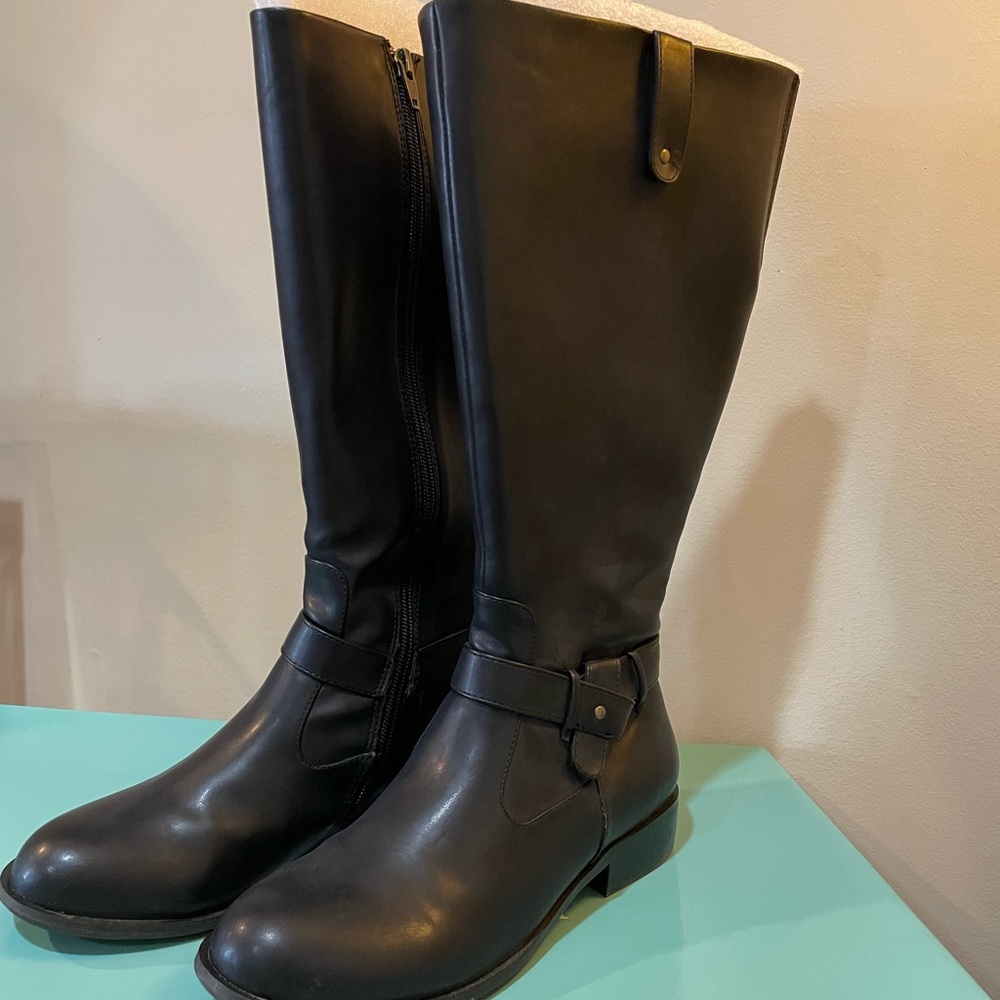 Array Mallory Women's Black Boots Size 7W EUC!